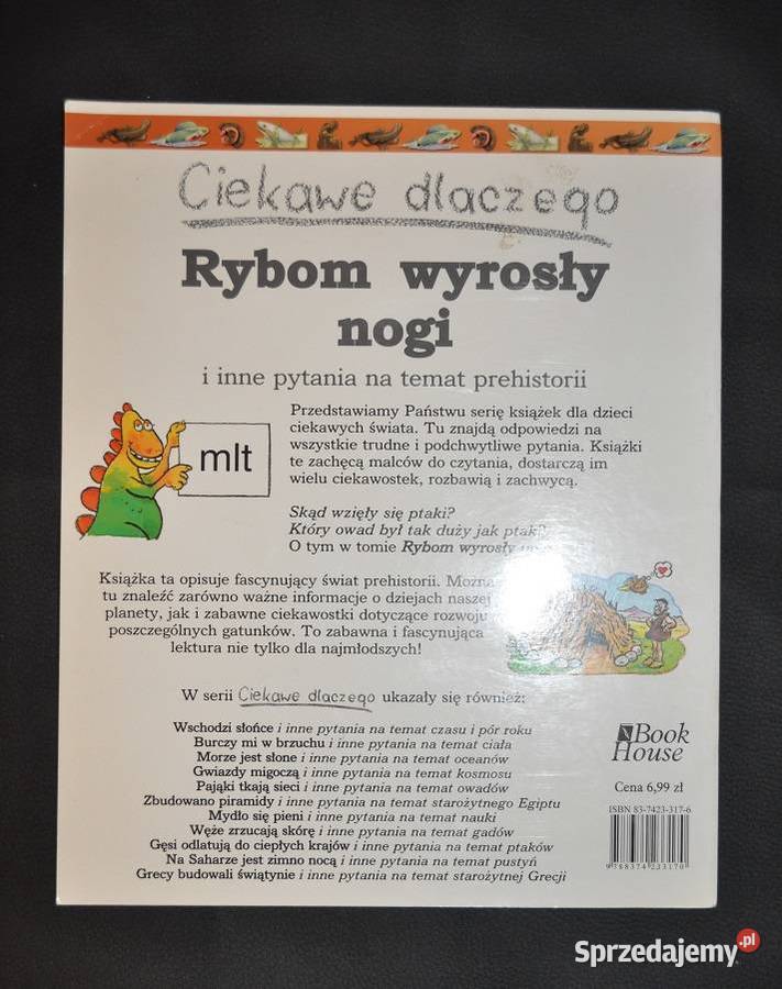 Ciekawe dlaczego rybom wyrosły nogi