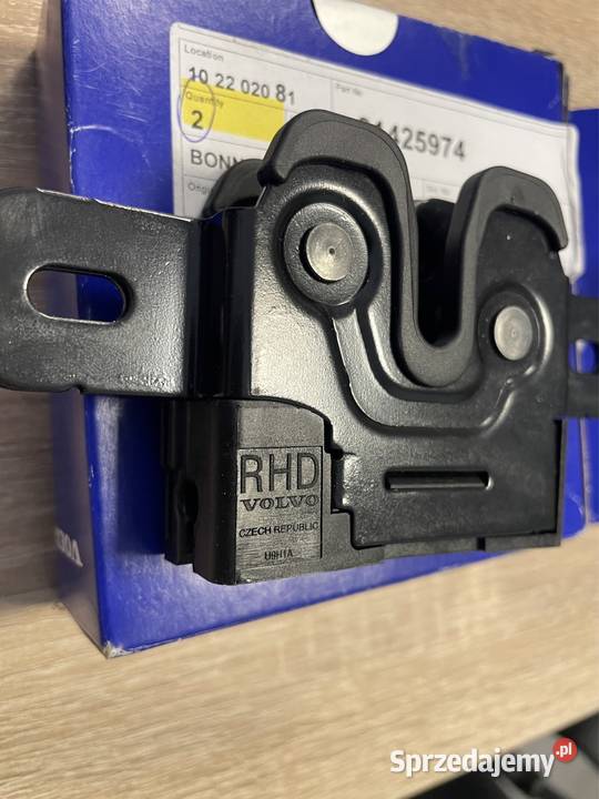 Volvo zamek maski 31425974 Karoseria Części lubelskie Kozubszczyzna