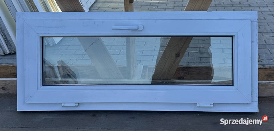 OKNA KacprzaK 116X48 OKNO Używane Plastikowe PCV Okna ścienne Siedlce
