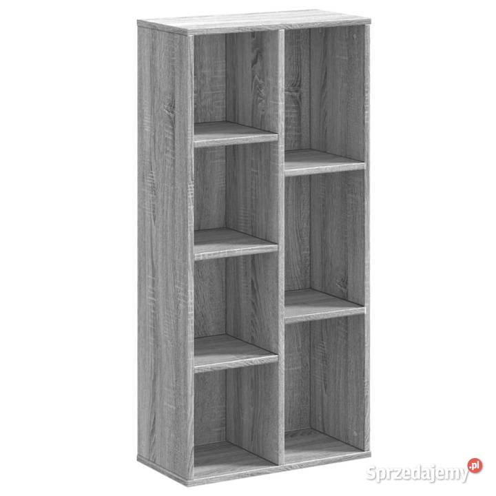 Regał szary dąb sonoma 50x25x105 materiał Regały Warszawa