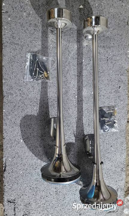 Trąby Fanfary pnematyczne 6458 stal nierdzewna