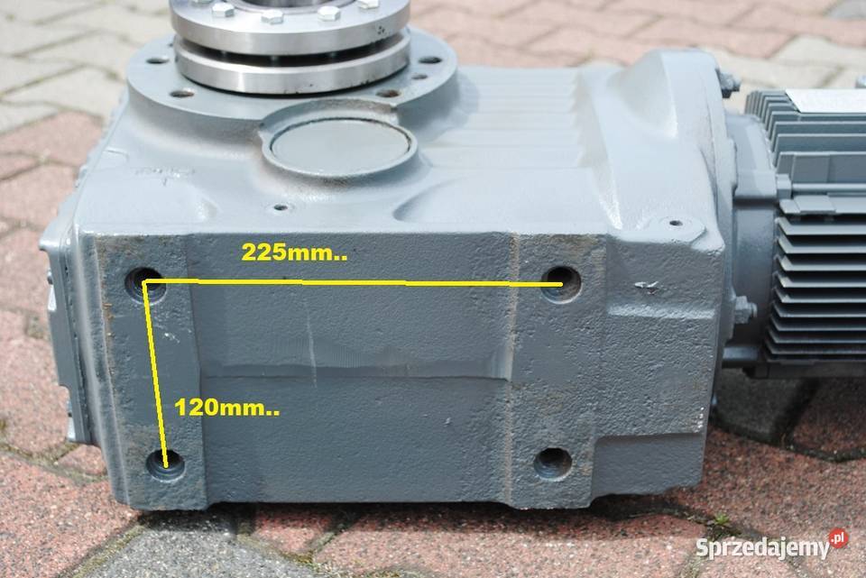 Motoreduktor kątowy 11kw 53obrmin z hamulcem lubuskie Kargowa