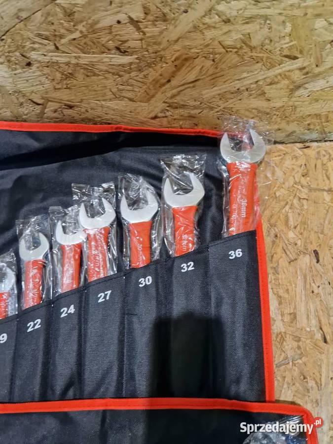 KLUCZE szmata PŁASKO OCZKOWE 632 ZESTAW 17 Klucze Głogowa