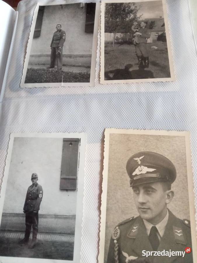 Stare fotografie Fallschirmjager Luftwaffe mazowieckie Grójec sprzedam