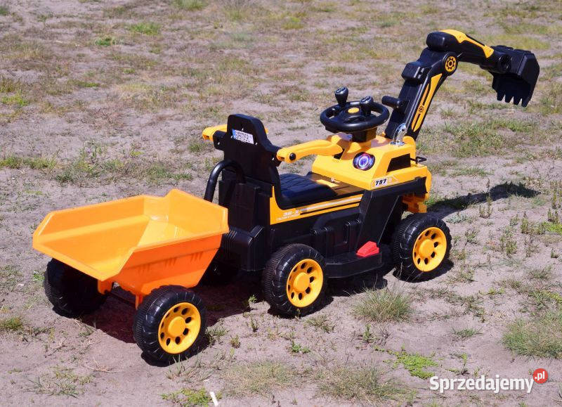 BAWIBUS Traktor KOPARKA NA AKUMULATOR z Myszków