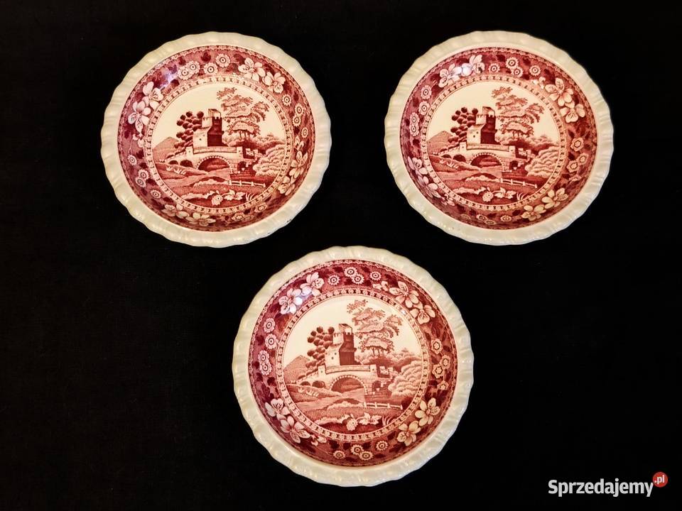 Talerzyk podstawka Copeland Spodes Tower Porcelana i szkło Chełm