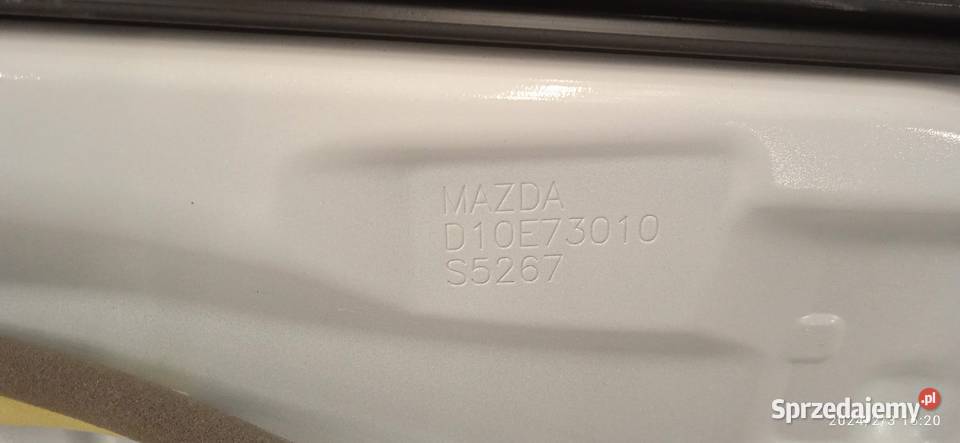 Drzwi lewy tył Mazda Cx3 2019r biała perła osobowe Sobienie-Jeziory