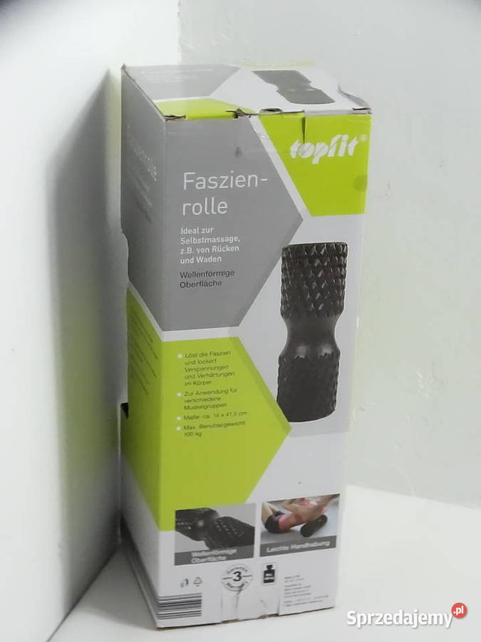 Nowy Wałek Do Masażu Fascji Topfit Z Wafelkową Biłgoraj