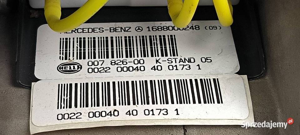 POMPKA ZAMKA MERCEDES BENZ A 140 A1688000035 osobowe