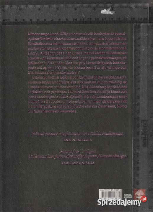 Linneusz i marzenie o porządku Natury Książki i Podręczniki Pruszków