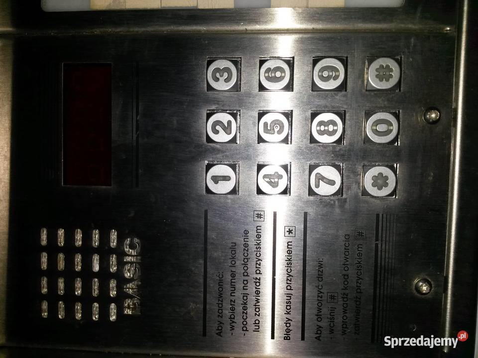 1062101D BASIC Panel wywołania z mod Poznań