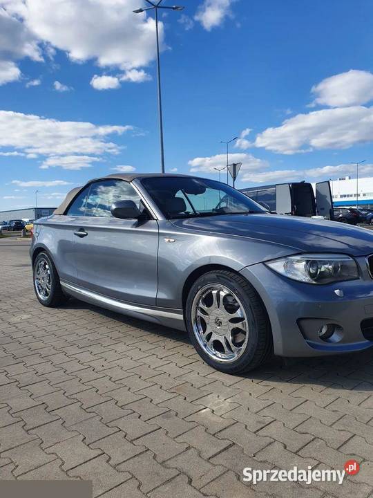 BMW Seria 1 118i Cabrio Limited Edition nieuszkodzony Poznań