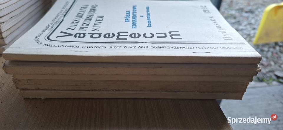 Kolekcja Roczników Vademecum Zarządzania Łęczyca sprzedam