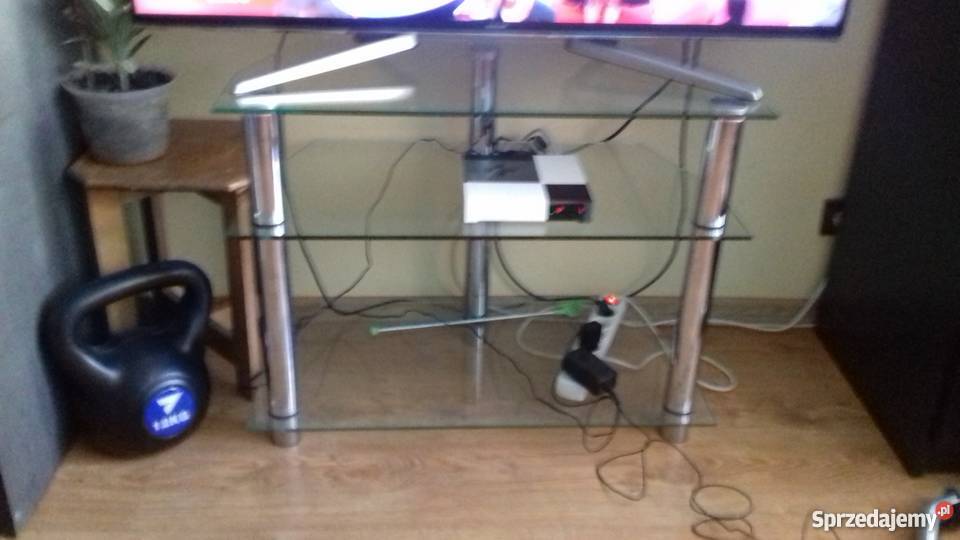 Stolik szklany pod telewizor Iława