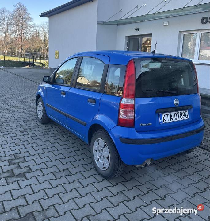 Fiat panda 12 benzyna gaz 2004r manualna Pilzno sprzedam
