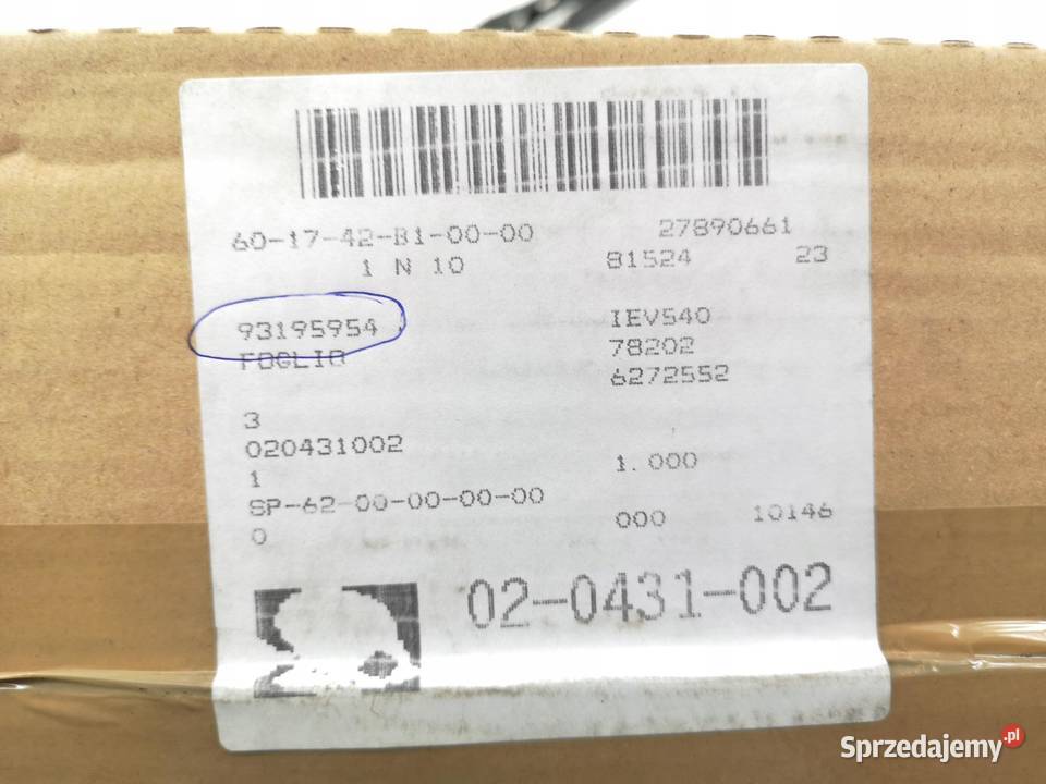 PIÓRO WYCIERACZKI PRZÓD OPEL AGILA A 0007 ORI