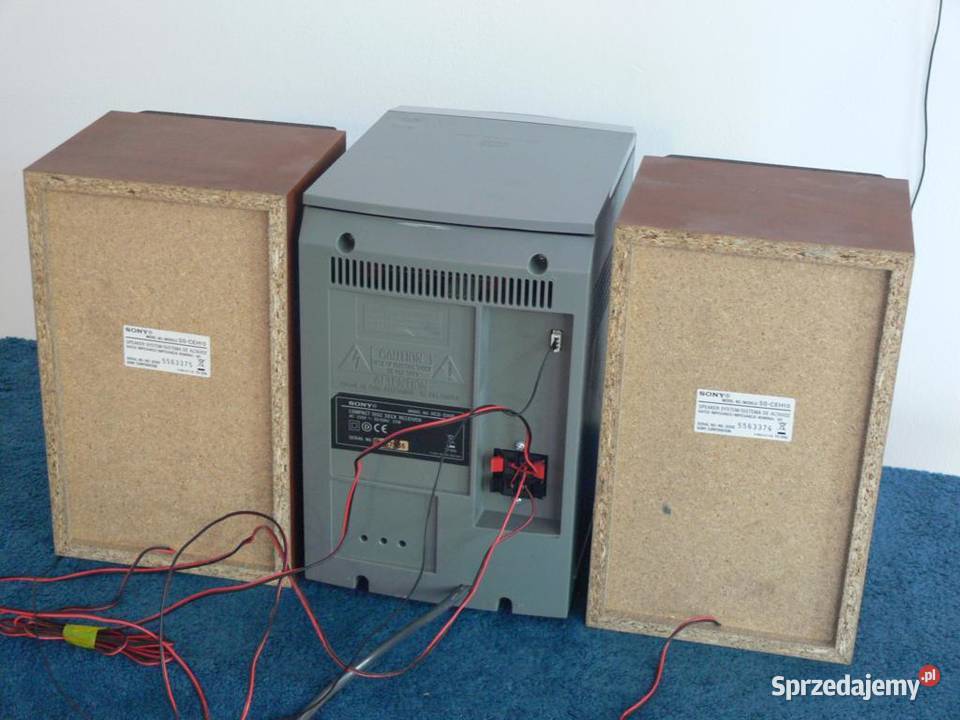 Wieża Sony z kolumnami mp3 WYSYŁKA Jasło