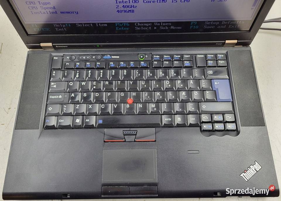Lenovo ThinkPad T510 i5 Ram 4GB SSD 120GB Warszawa