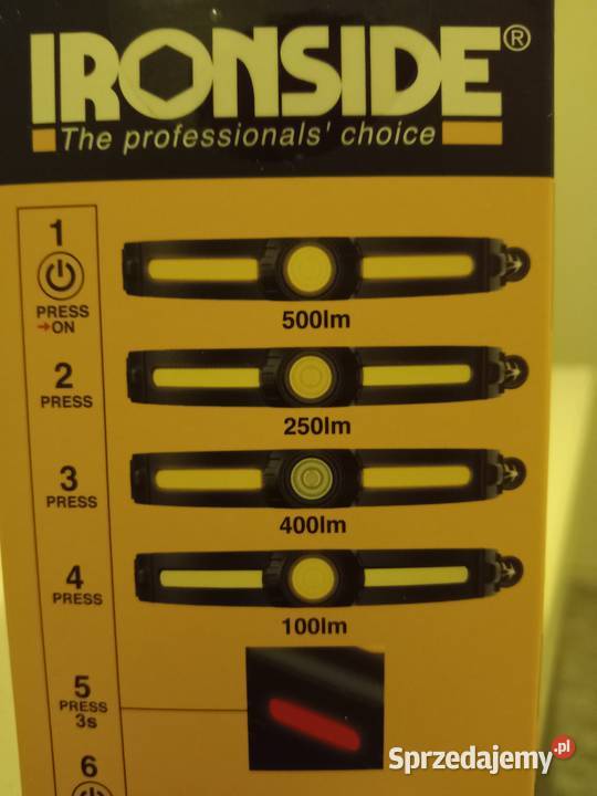 Latarka czołowa LED