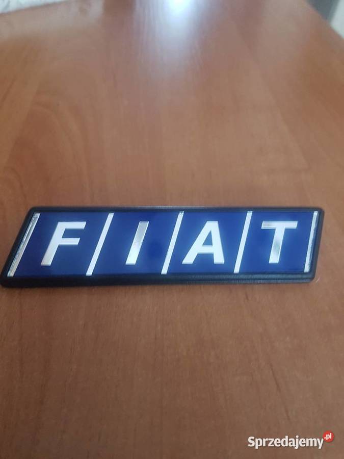 Emblemat FIAT serdecznie osobowe Części montażowe śląskie Katowice