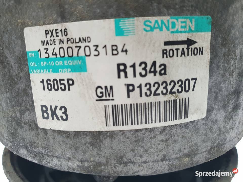 SPRĘŻARKA KLIMATYZACJI Opel Insignia 20 CDTI Chełm