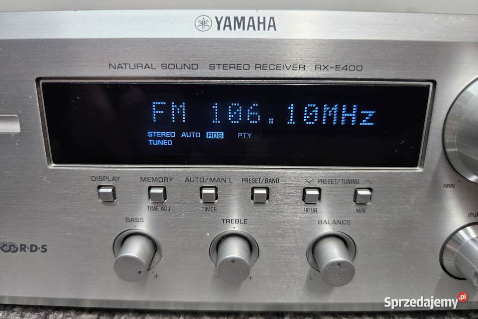 Amplituner STEREO Yamaha RXE400 Natural Sound Wzmacniacze i pokrewne
