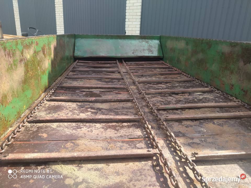 Rozrzutnik obornika 2 osiowy garażowany lubelskie Bełżyce