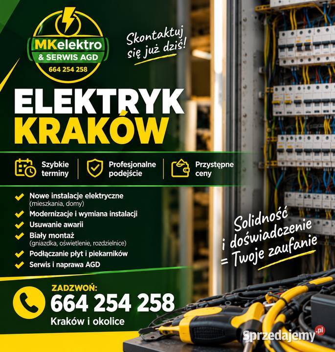 Elektryk Kraków Serwis AGD Instalacje