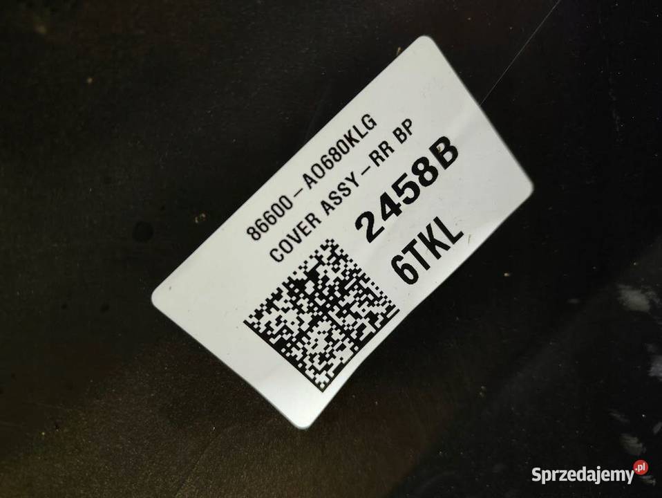 Zderzak Tylny Kia Niro II SG2 2022 86666A0010 wielkopolskie Pleszew