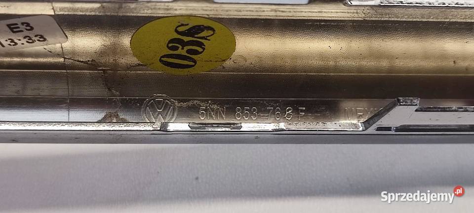 VW TIGUAN ALLSPACE LISTWA ARAPY GRILLA PRZÓD sprzedam