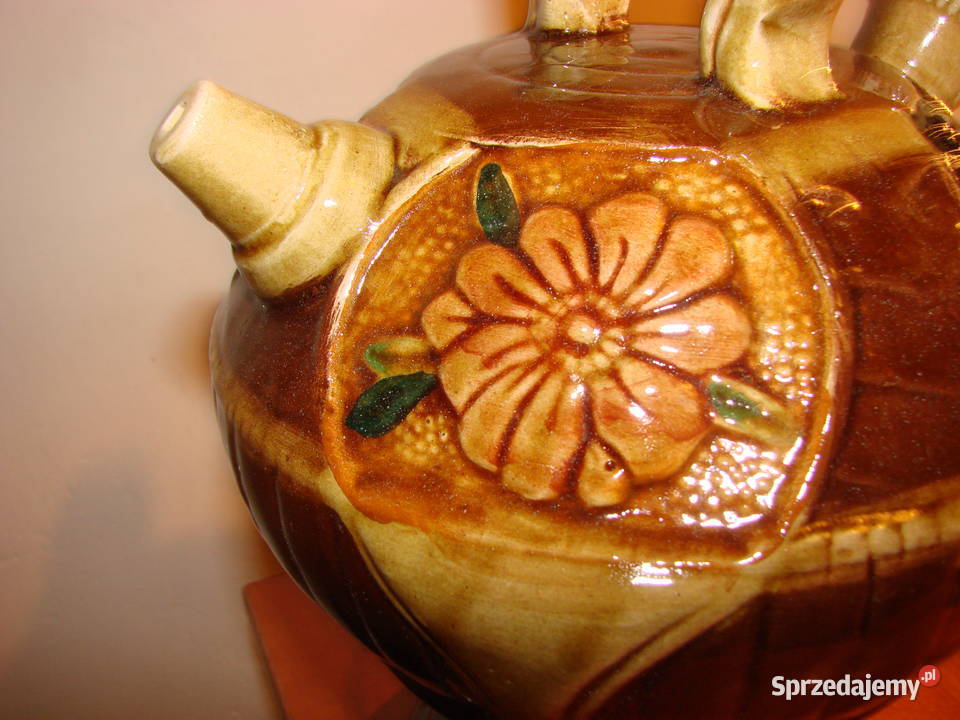 ceramiczny dzbanek do wina Pruszcz Gdański