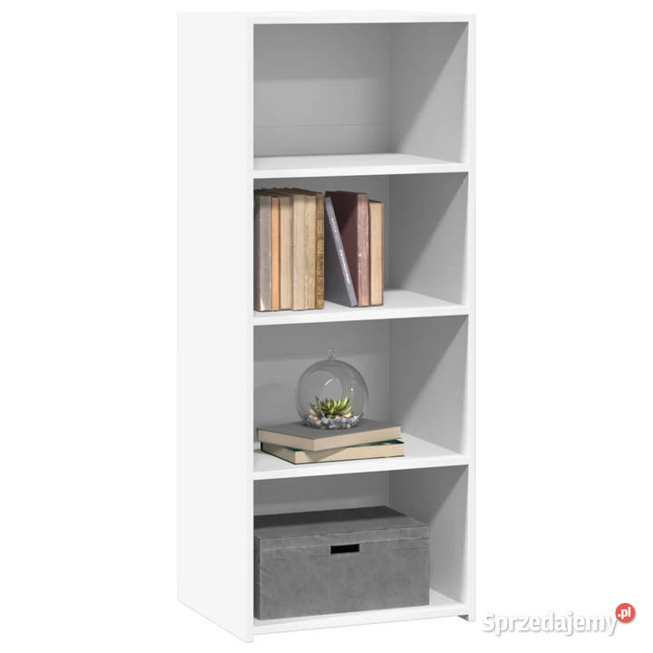 Wysoka szafka biała 50x41x124 materiał Warszawa sprzedam