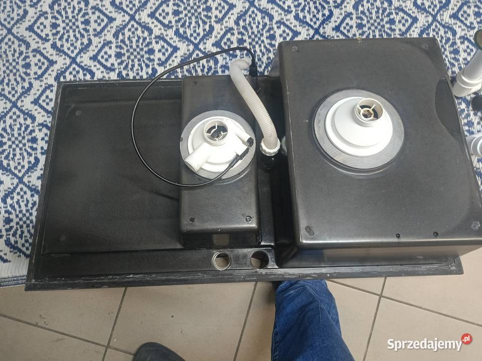 Zlewozmywak czarny do zabudowy Otwock