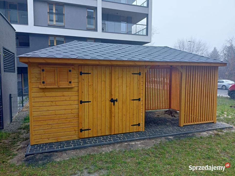 Domek narzędziowy 3x6 Altana Ogrodowa Drewutnia