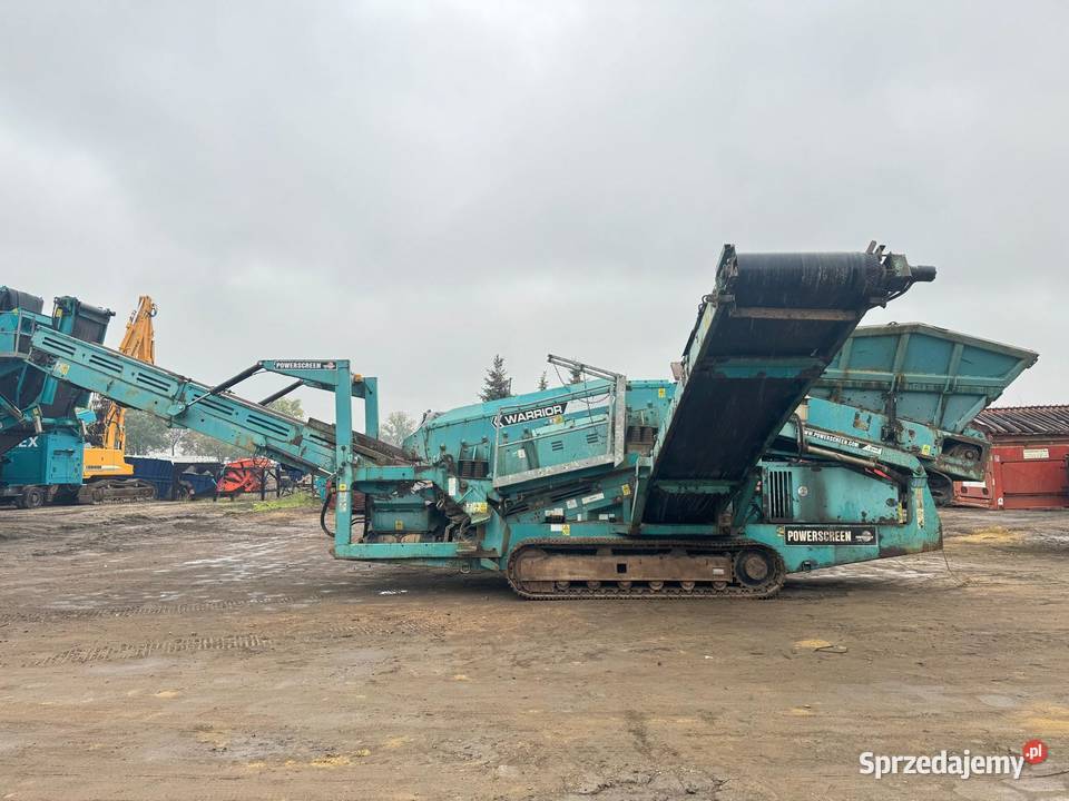 Powerscreen Warrior 1400 Mobilny przesiewacz Kołodziejewo