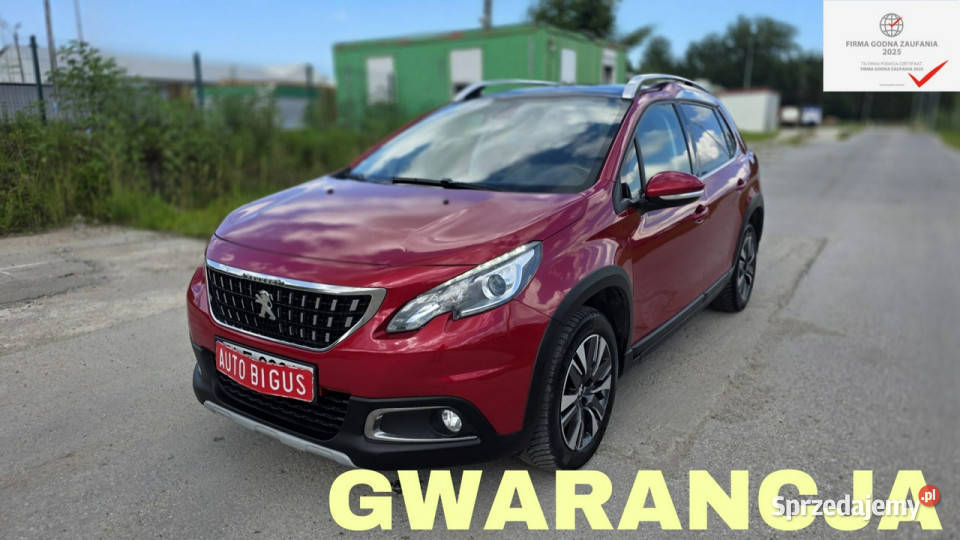 Peugeot 2008 navi ledy camera cofania relingi dachowe Lębork