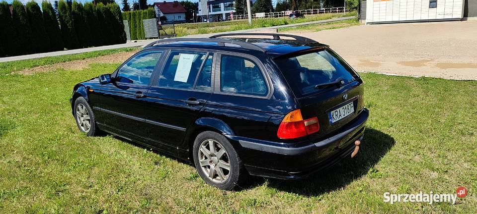 BMW E46 M47 320D czarny Seria 3 Iwanowice Dworskie