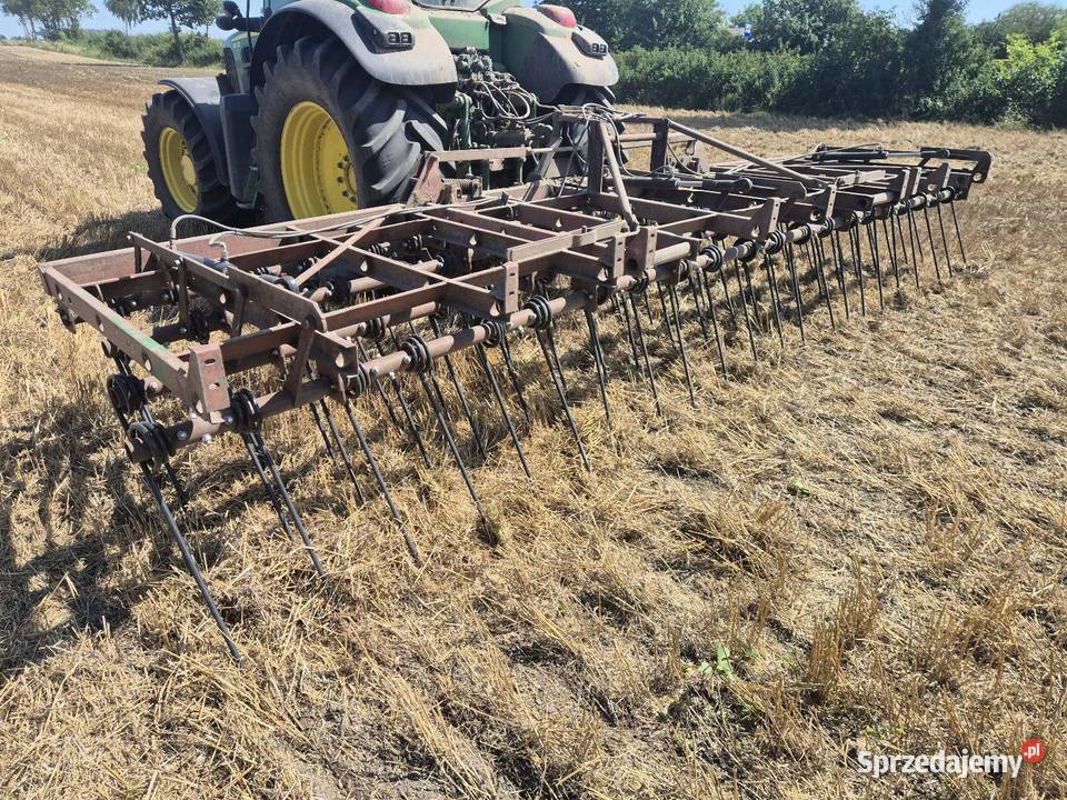 Brona mulczowa palcowa sprężynowa 6m Kamień-Kolonia