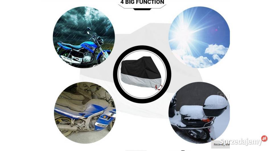 Pokrowiec plandeka na motocykl skuter śląskie Sosnowiec
