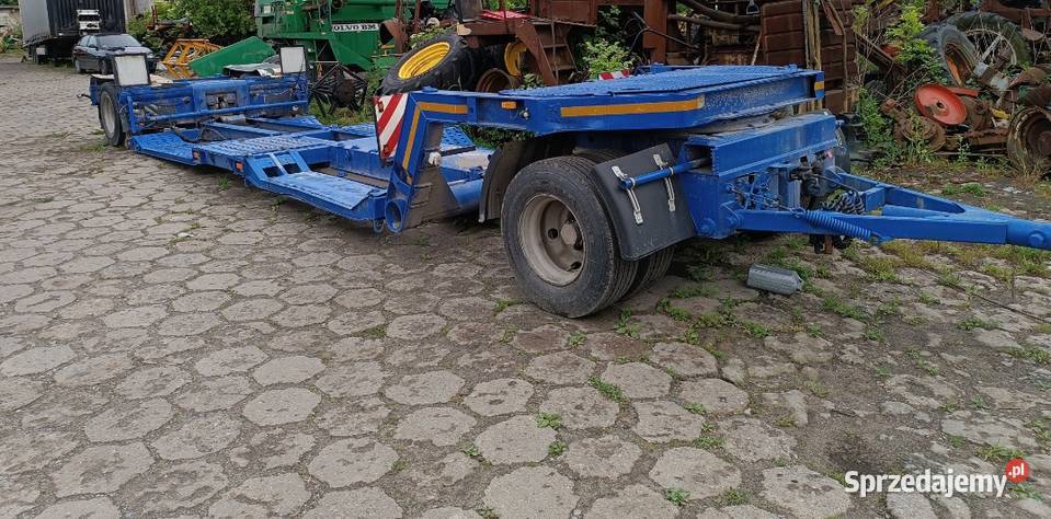 Przyczepa niskopodwoziowa Recker JTA rozciągana Dragany sprzedam