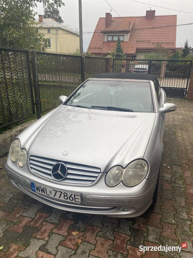 MercedesBenz CLK 200 Kompressor Cabrio 2003 mazowieckie Kobyłka sprzedam