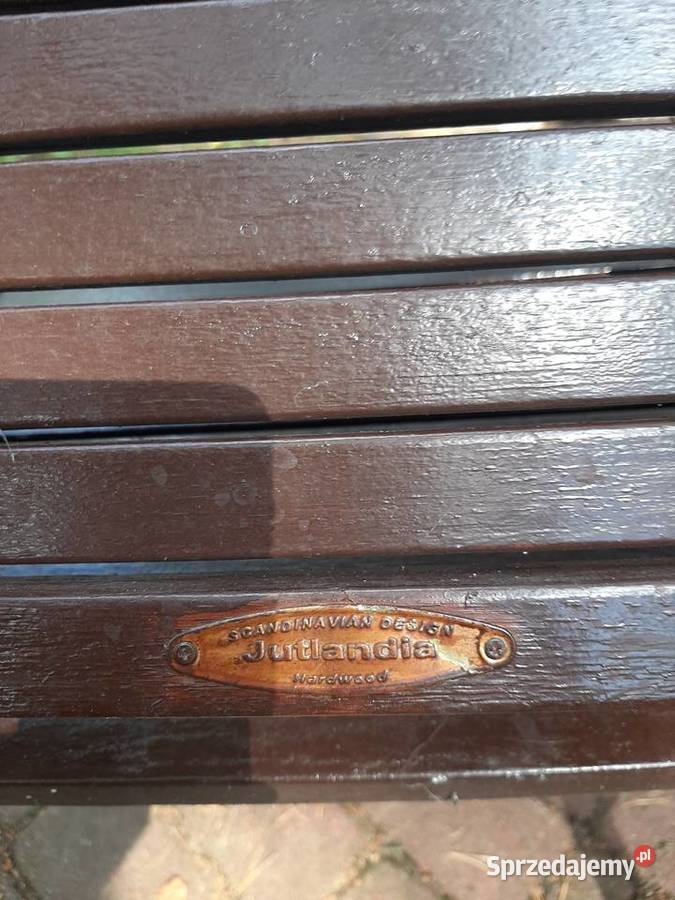 Leżak krzesło retro w kolorze brązowym Leżaki i leżanki Otwock