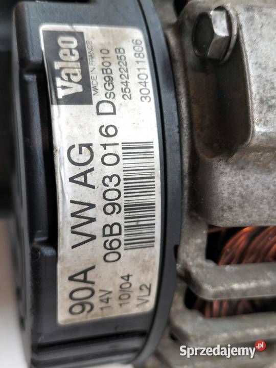 ALTERNATOR 06B903016D 18 20V VW Volkswagen