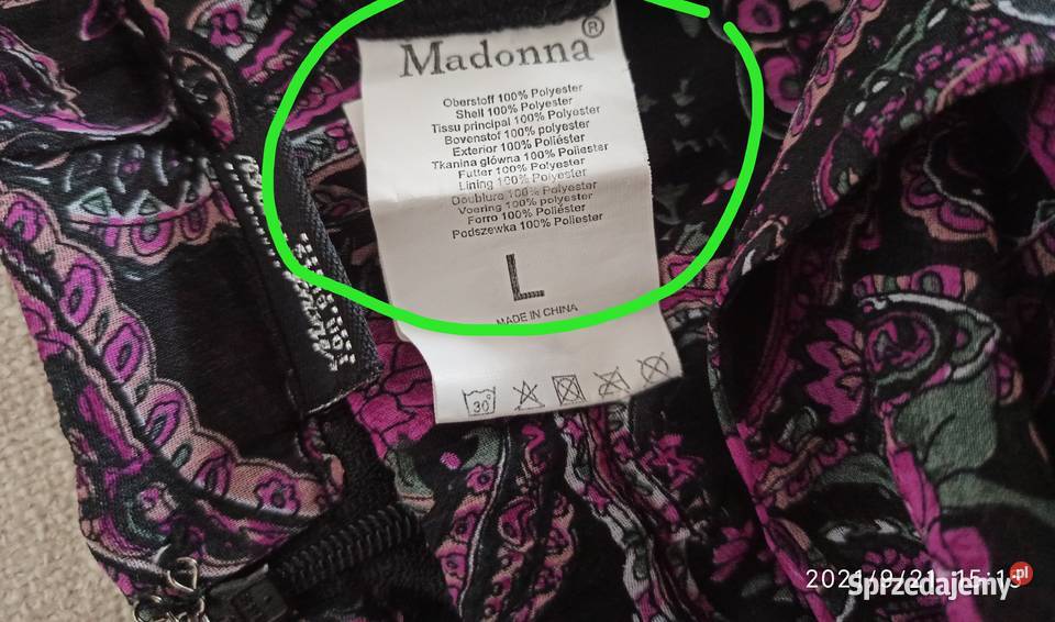 Sukienka czarno fioletowa rozmiar LXL Spódnice i sukienki Radzyń Podlaski