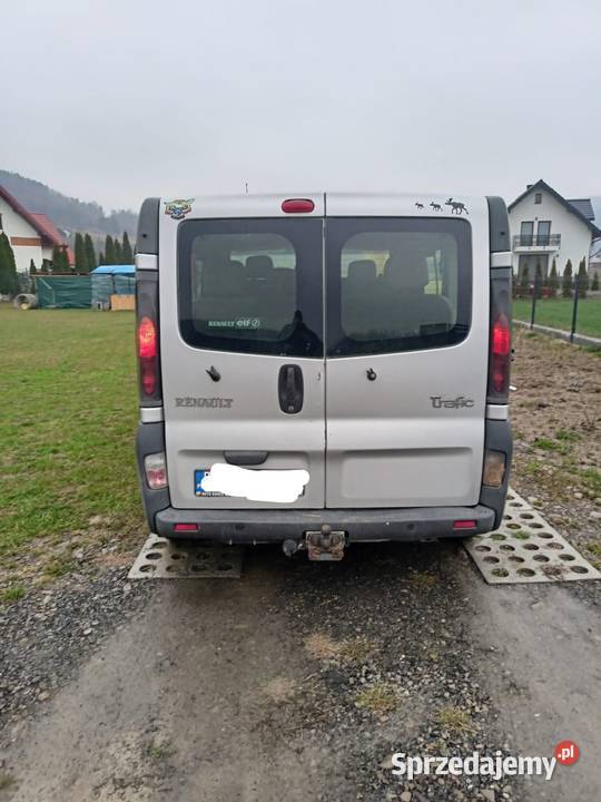 Renault Trafic 19dci 8 osobowy nieuszkodzony małopolskie Limanowa