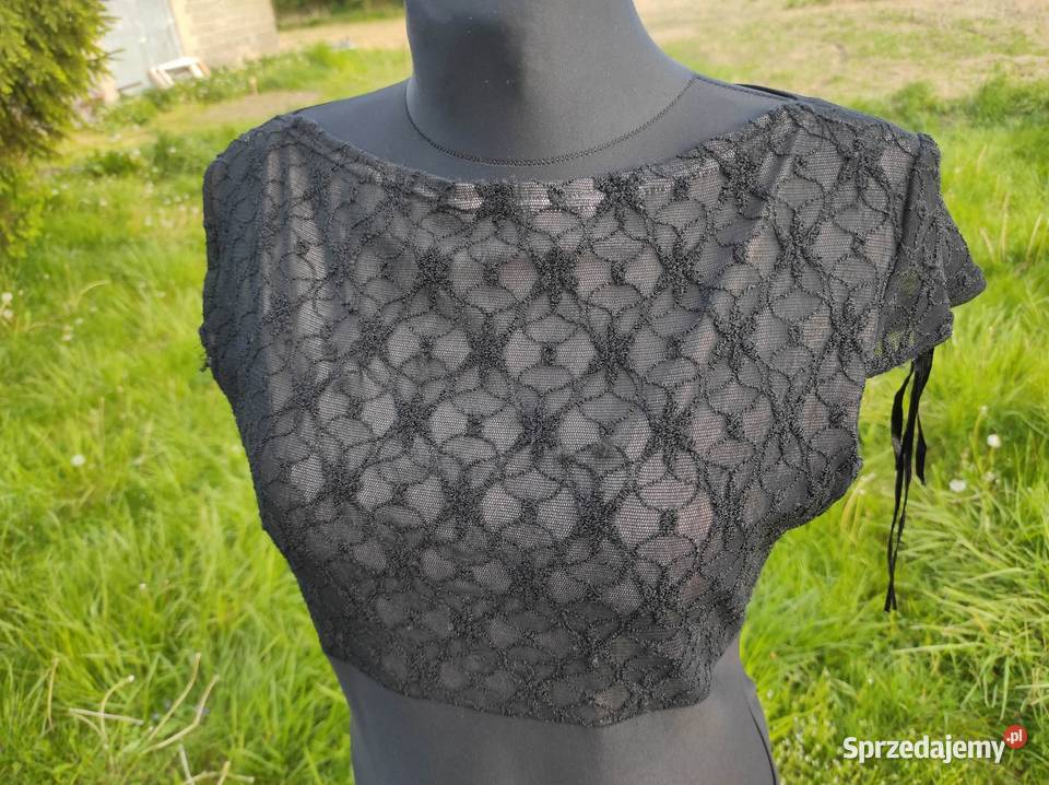 Sukienka mała czarna koronka 40 L Rozmiar 40(L)