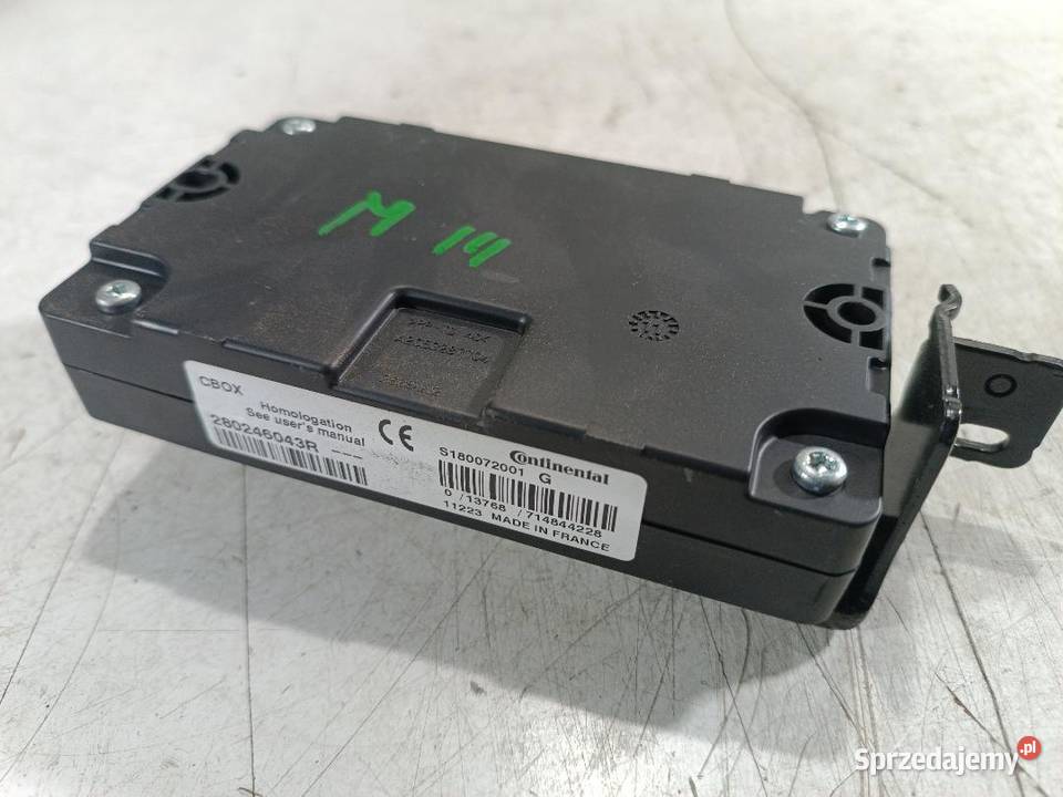 MODUŁ STEROWNIK CBOX RENAULT MEGANE III