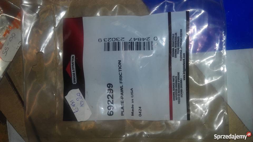 PŁYTKA POKRYWA ROZRUSZNIKA BRIGGS STRATTON Leśnictwo Żywiec