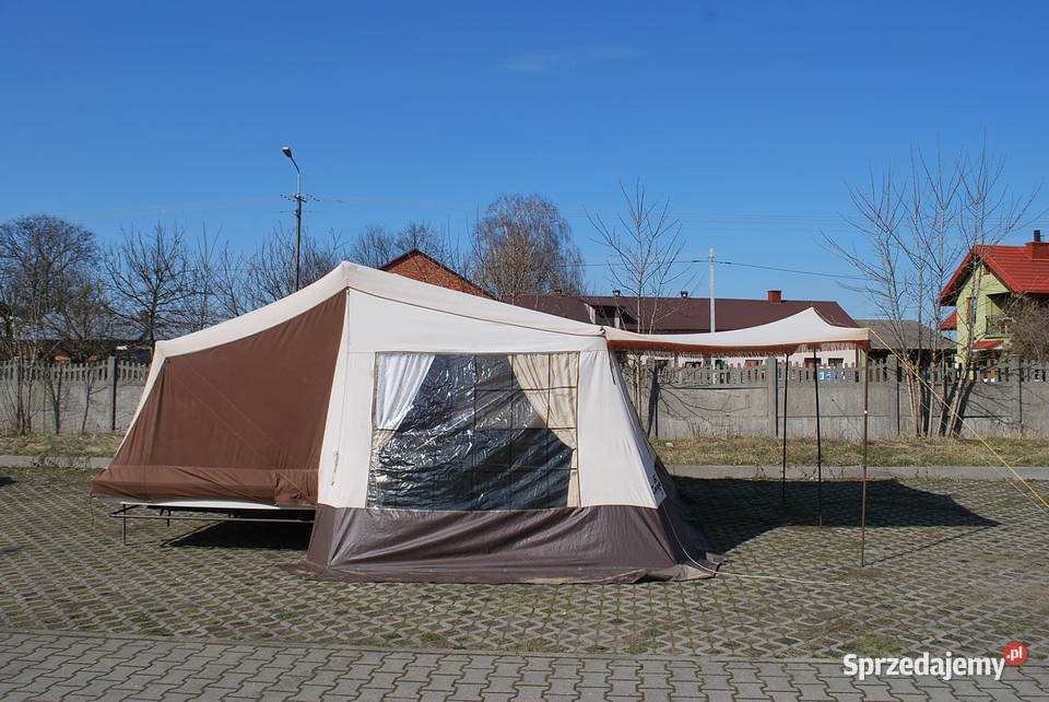 CAMPLET GT lekka przyczepa namiotowa Szybko się Kempingowe Grzebowilk sprzedam