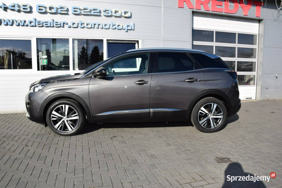 Peugeot 3008 12i Turbo GTLine 100 bezwypadkowy elektrycznie ustawiane fotele Hrubieszów